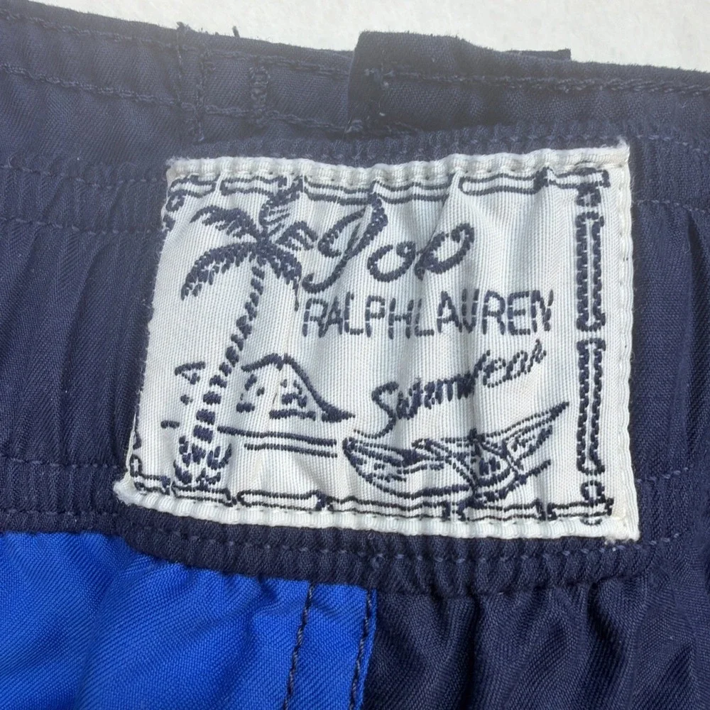 Polo Ralph Lauren Boys Swim Trunks‎ Nautical Colorblock Flag Shorts Size 8